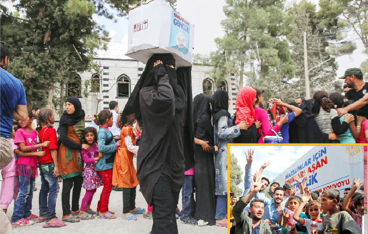 Sıra şefkat harekatında